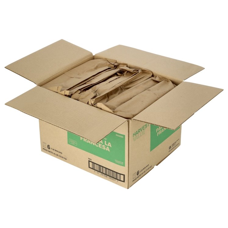 HARVEST VALUE FROZEN FANCY LINE FLOW STRAIGHT CUT FRENCH FRIES 5/16 INCH