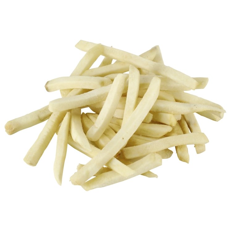 HARVEST VALUE FROZEN FANCY LINE FLOW STRAIGHT CUT FRENCH FRIES 5/16 INCH