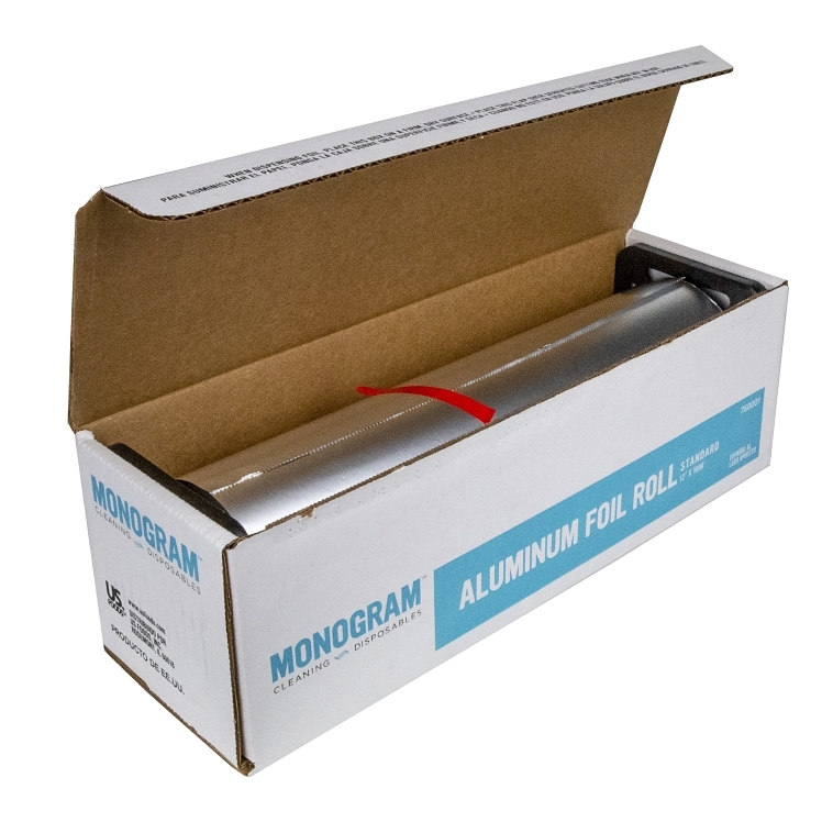 MONOGRAM STANDARD ALUMINUM FOIL 12 INCH X 1000 FEET