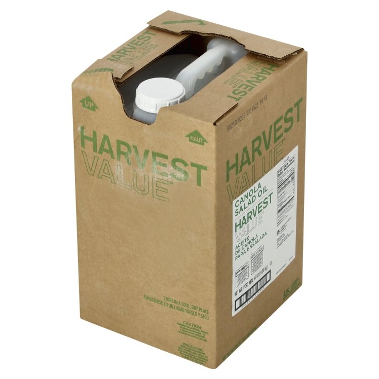 HARVEST VALUE SALAD CANOLA PLASTIC JUG SHELF STABLE