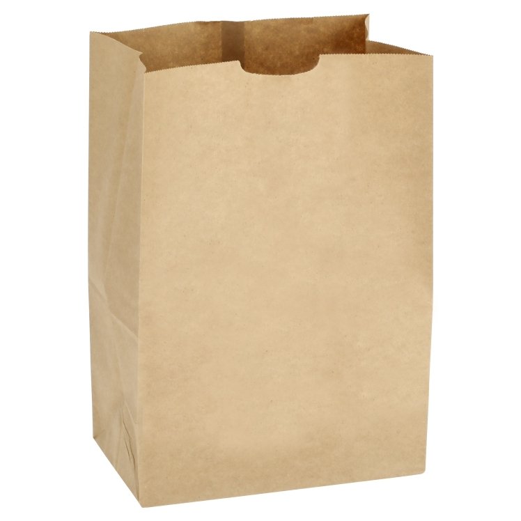 MONOGRAM 57 POUND PAPER KRAFT BROWN GROCERY BAG