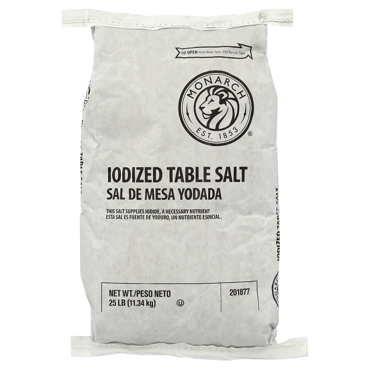 MONARCH IODIZED TABLE SALT