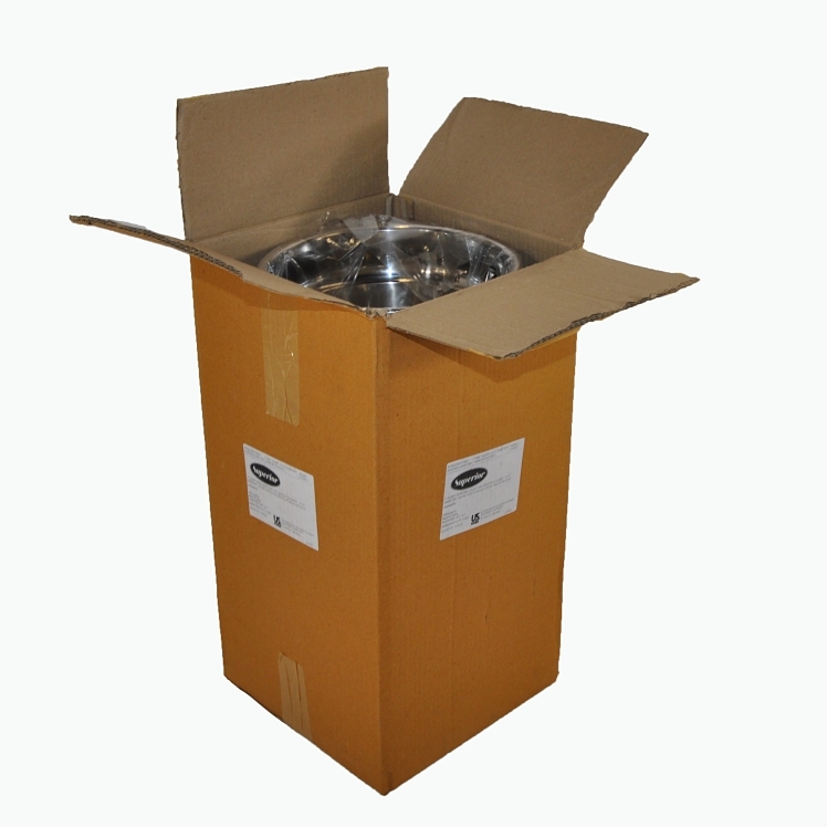 SUPERIOR / CES PAN INSERT 7 QUART ROUND STAINLESS STEEL MIRROR