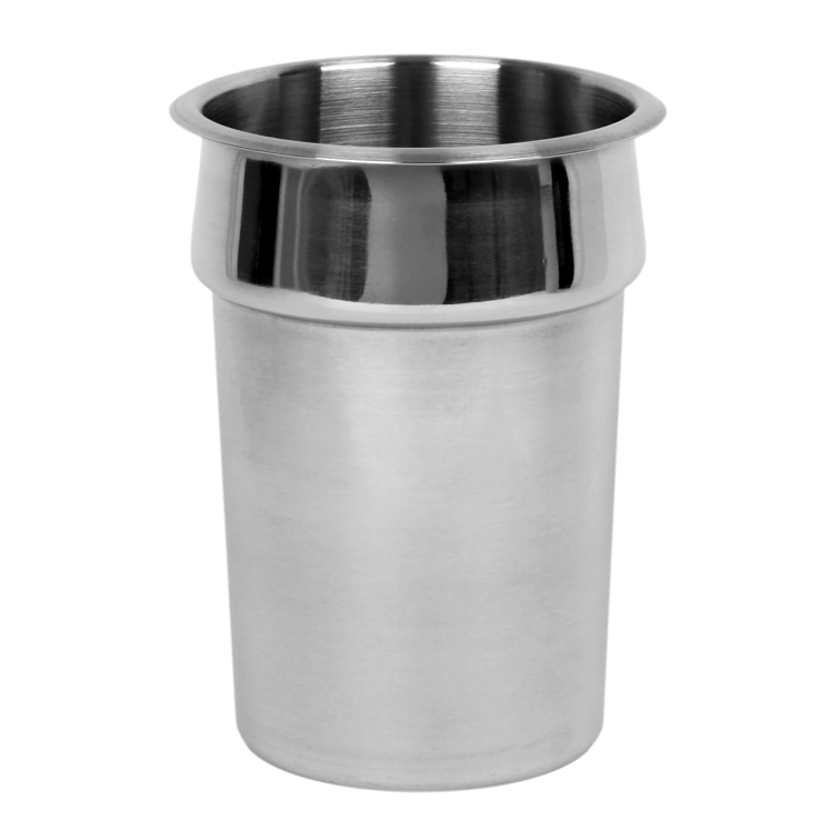 SUPERIOR / CES PAN INSERT 7 QUART ROUND STAINLESS STEEL MIRROR