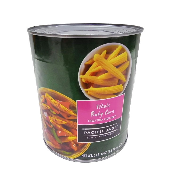 PACIFIC JADE CORN, BABY CUT CANNED