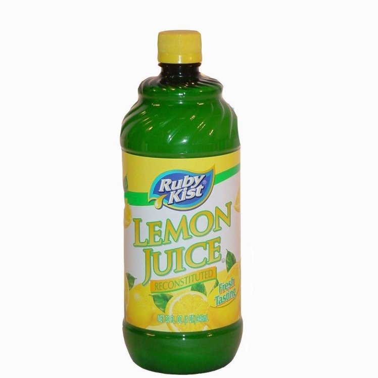 RUBY KIST 100% LEMON JUICE 32 OZ
