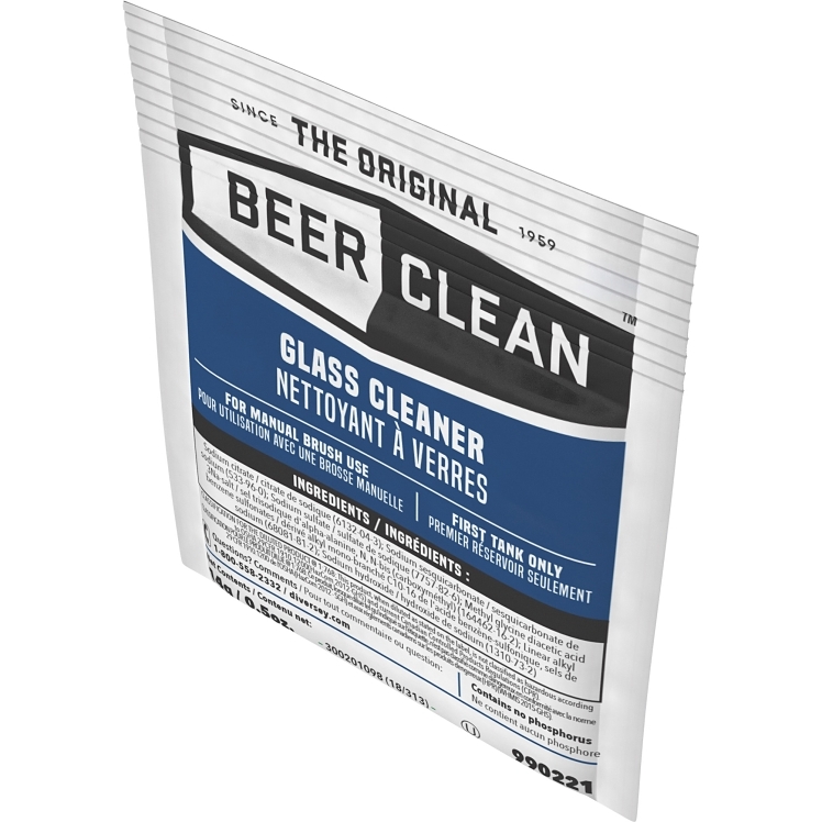 DIVERSEY BEER GLASS MANUAL DETERGENT