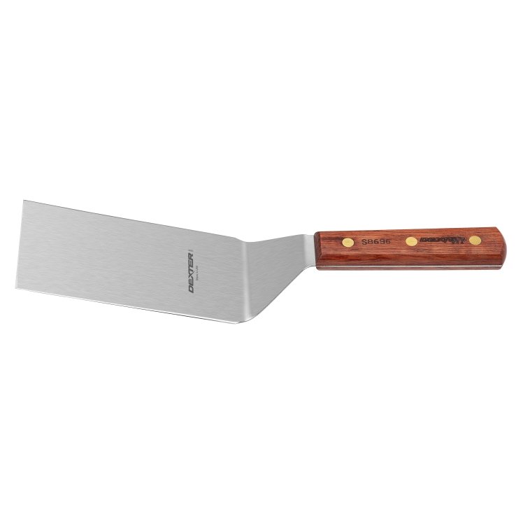 DEXTER-RUSSELL SQUARE END STAINLESS STEEL TURNER 6X3 INCH