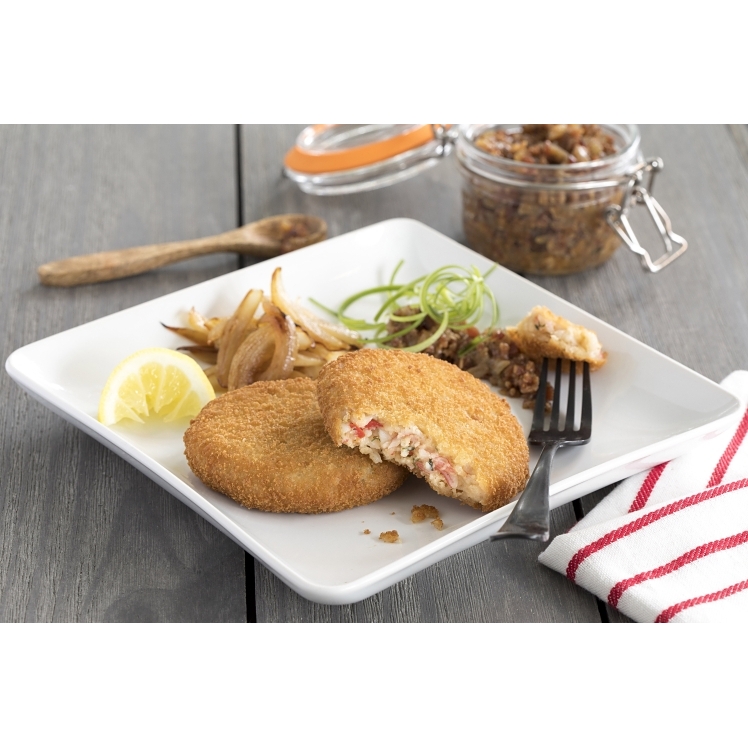 MRS. FRIDAYS BREADED KRABBY CAKES