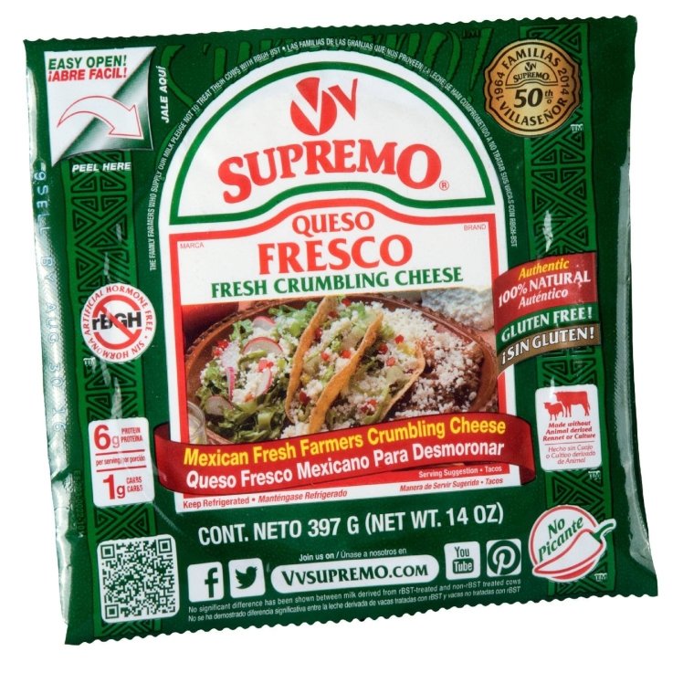SUPREMO CHEESE qUESO FRESCO FRESH BABY WHEEL