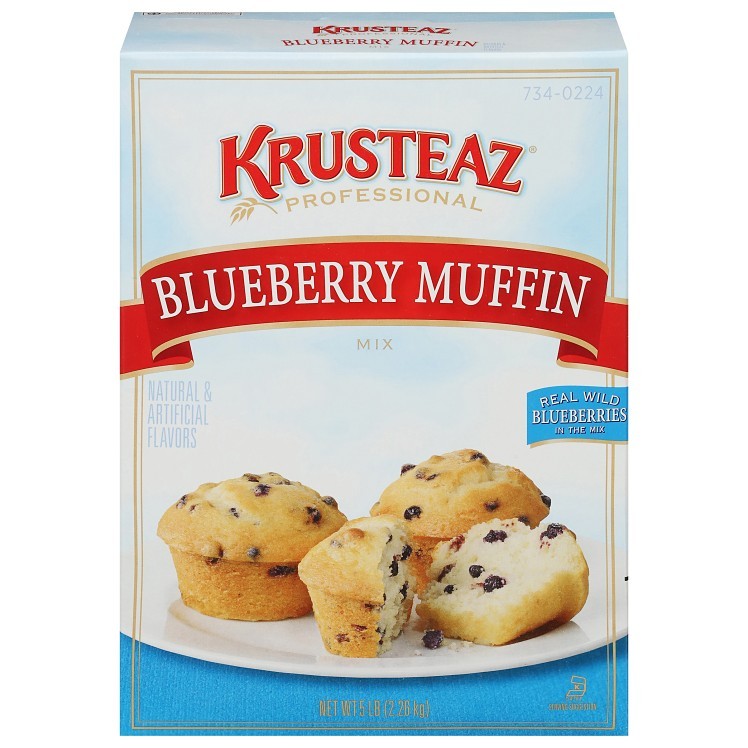 KRUSTEAZ WILD BLUEBERRY MUFFIN MIX PROFESSIONAL