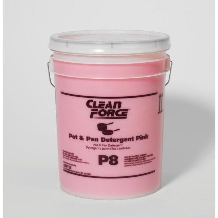 CLEAN FORCE DETERGENT, POT & PAN MANUAL P8