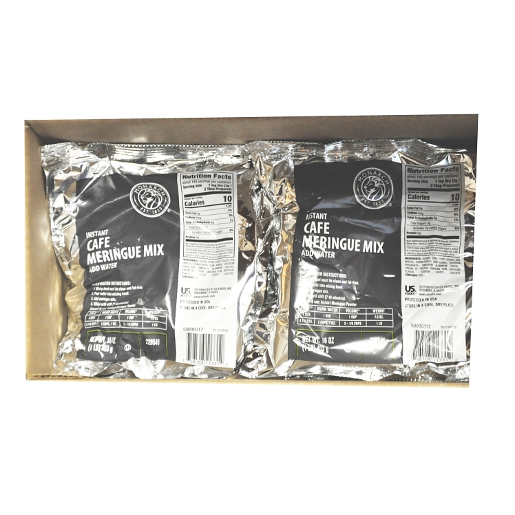 MONARCH MIX MERINGUE ADD WATER INSTANT CAFE