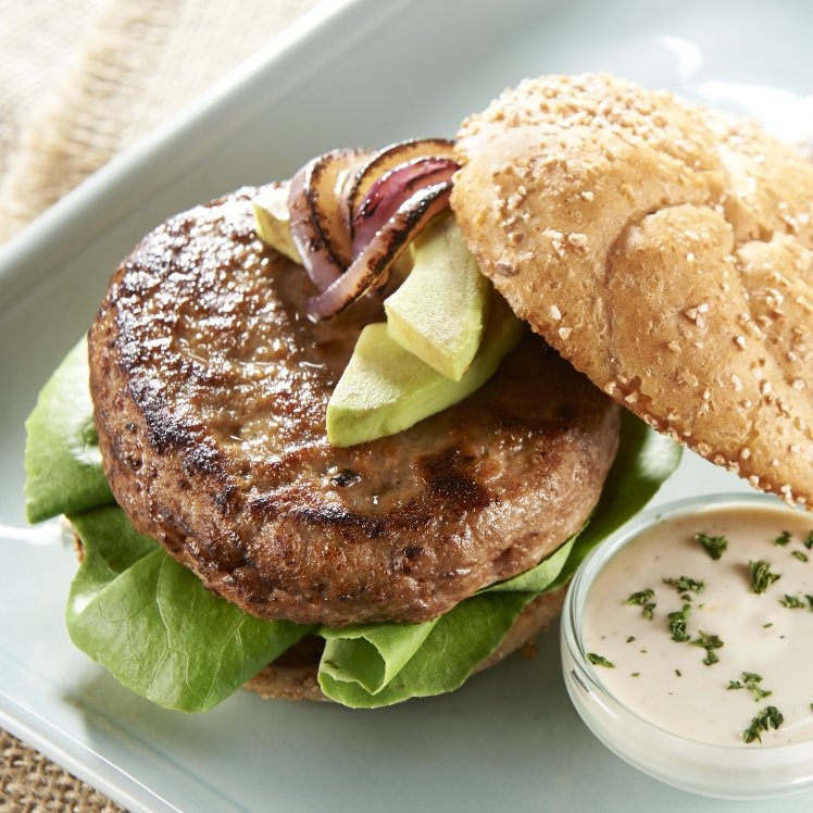 CHEF'S LINE TURKEY BURGER PATTIES 5.33 OZ PORTIONS