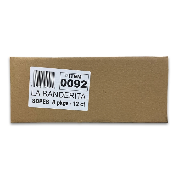 LA BANDERITA SHELL, SOPE CORN WHITE