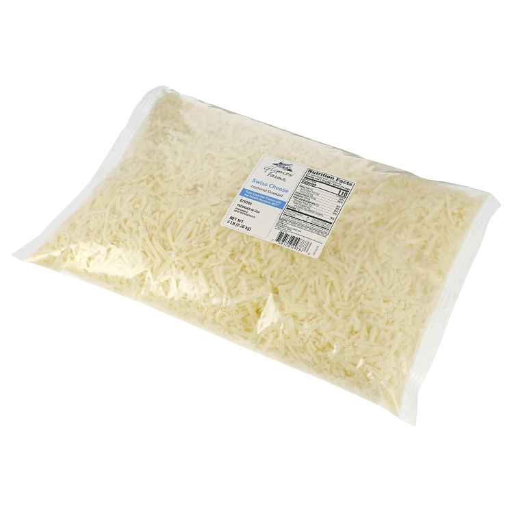 GLENVIEW FARMS SWISS CHEESE FEATHER SHREDDED