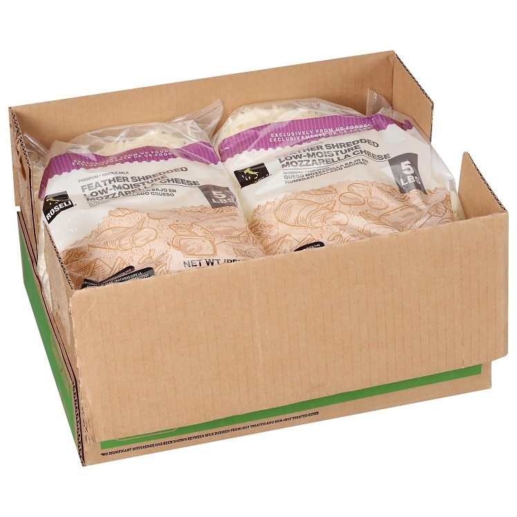 ROSELI LOW-MOISTURE MOZZARELLA CHEESE FEATHER-SHREDDED WHOLE MILK