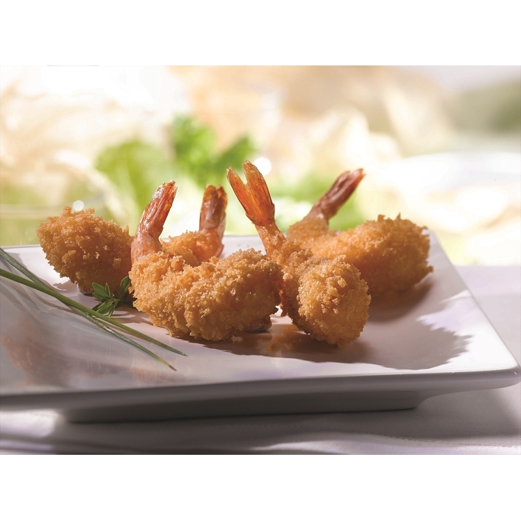AQUA STAR BREADED SHRIMP TAIL OFF BASKET 41-50