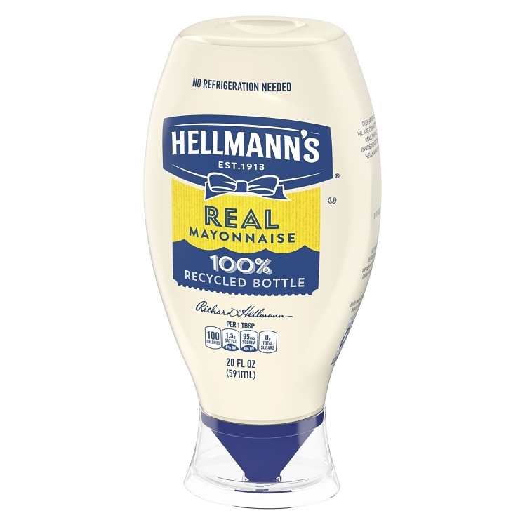 HELLMANNS REAL MAYONNAISE REAL SQUEEZE BOTTLE