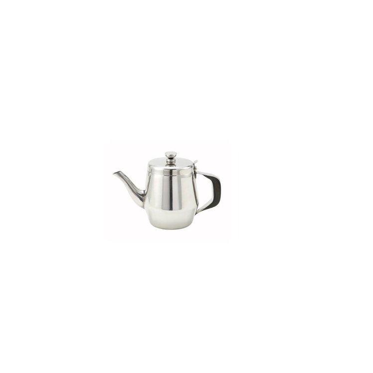 WINCO TEA POT GOOSENECK STAINLESS STEEL 32 OUNCE