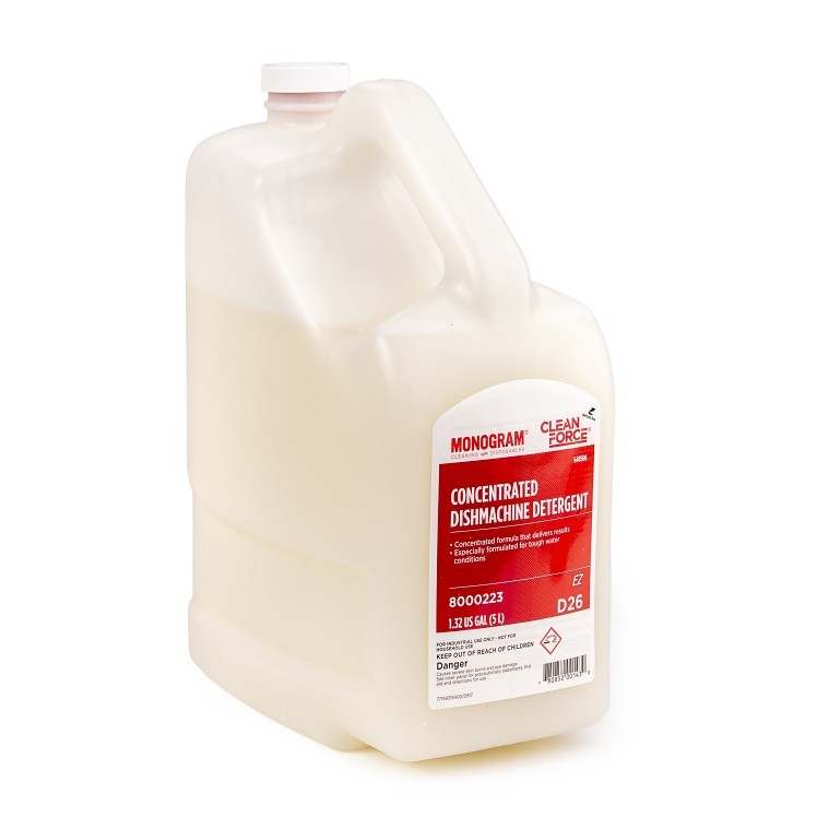 MONOGRAM / CLEAN FORCE DETERGENT, DISHWASHER D26 EASY LIQUID