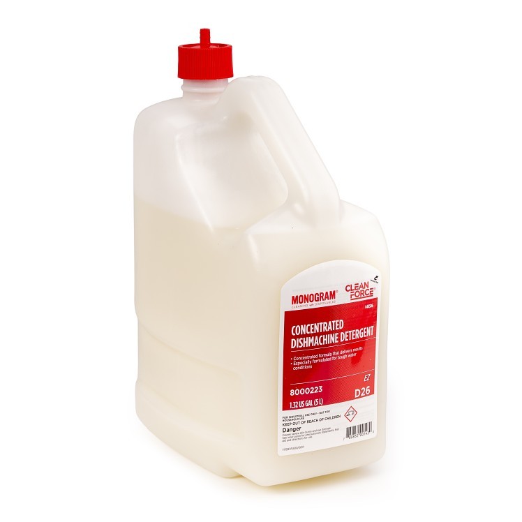 MONOGRAM / CLEAN FORCE DETERGENT, DISHWASHER D26 EASY LIQUID