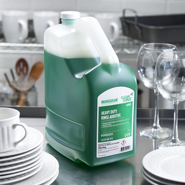 MONOGRAM / CLEAN FORCE RINSE ADDITIVE, DISHWASHER D28 EASY