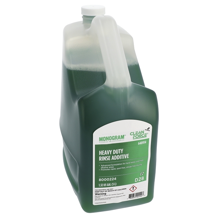 MONOGRAM / CLEAN FORCE RINSE ADDITIVE, DISHWASHER D28 EASY