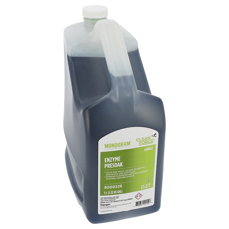 MONOGRAM / CLEAN FORCE EASY LIQUID BOTTLE UTENSIL PRESOAK