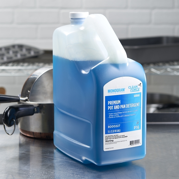 MONOGRAM / CLEAN FORCE POT & PAN MANUAL DETERGENT