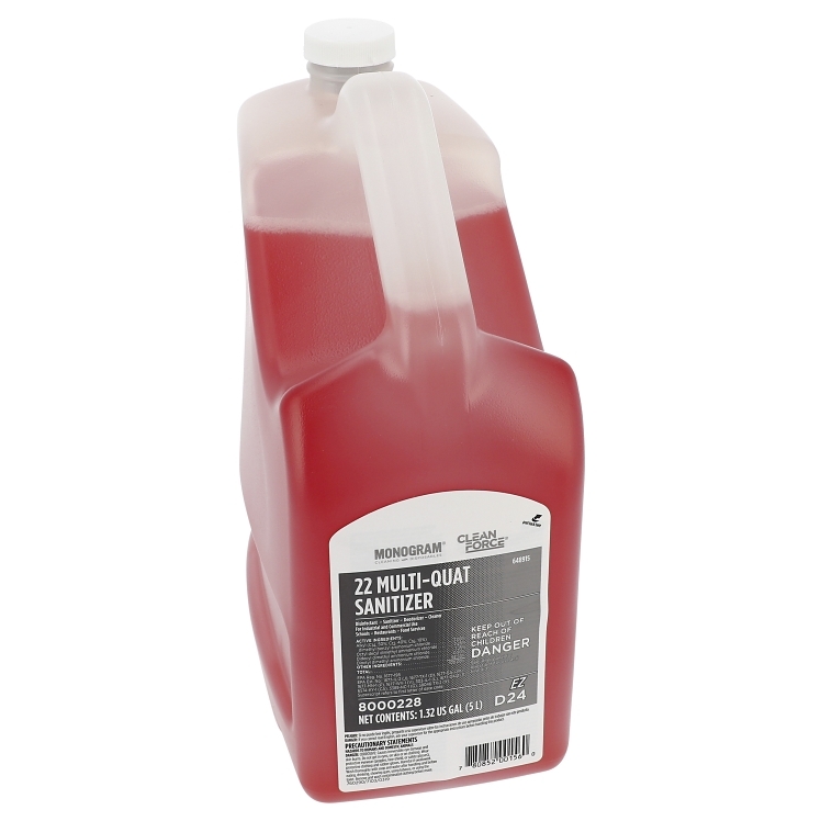 MONOGRAM / CLEAN FORCE LIQUID BOTTLE SURFACE SANITIZER