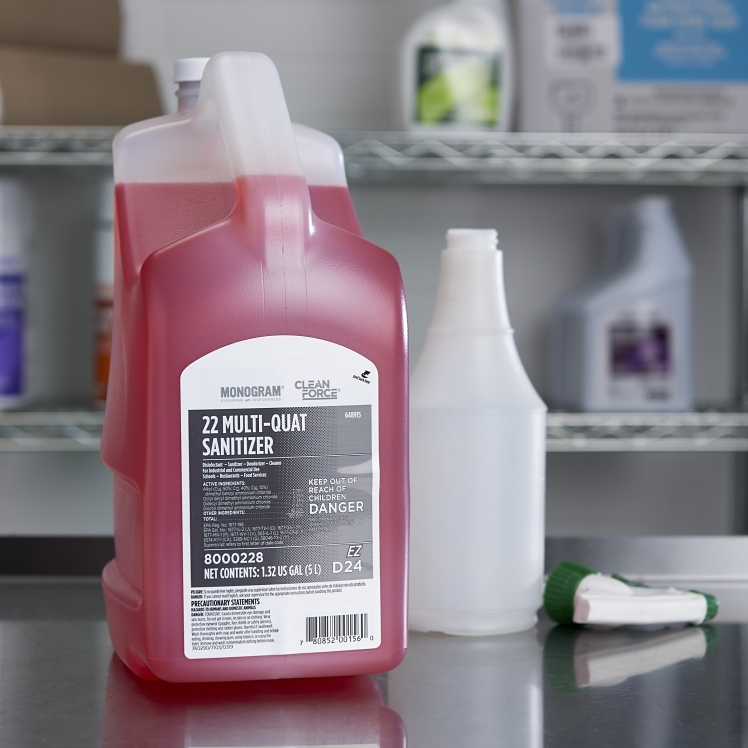 MONOGRAM / CLEAN FORCE LIQUID BOTTLE SURFACE SANITIZER