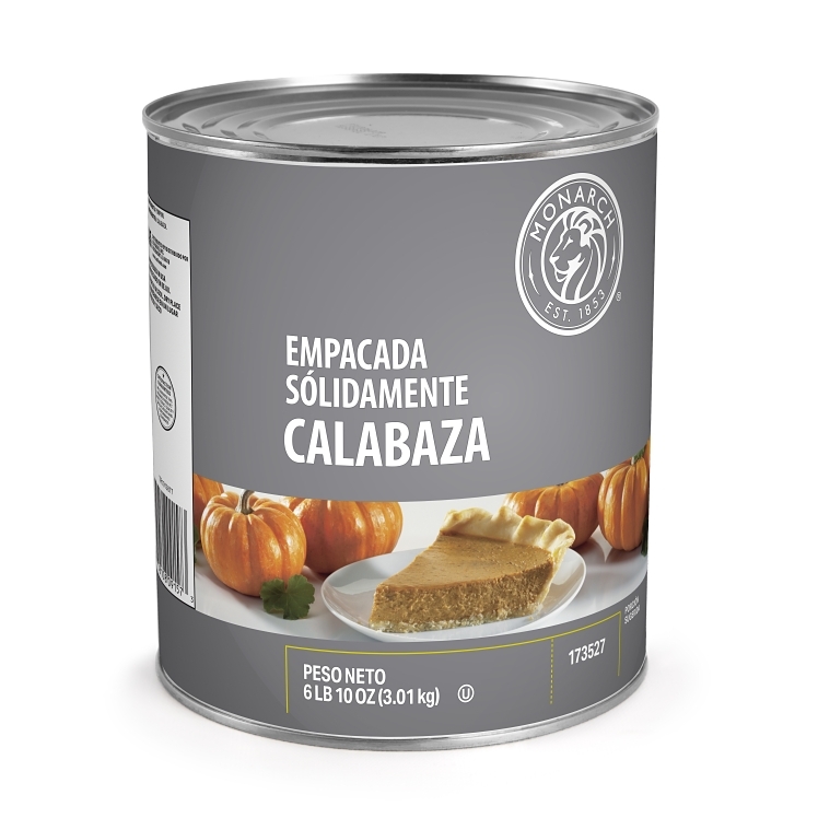 MONARCH SOLID PACKED PUMPKIN