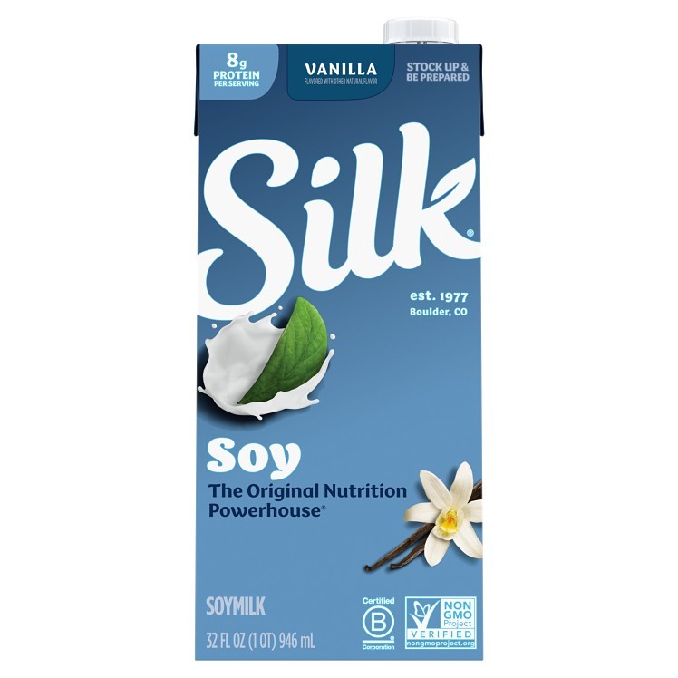 SILK SOY MILK VANILLA
