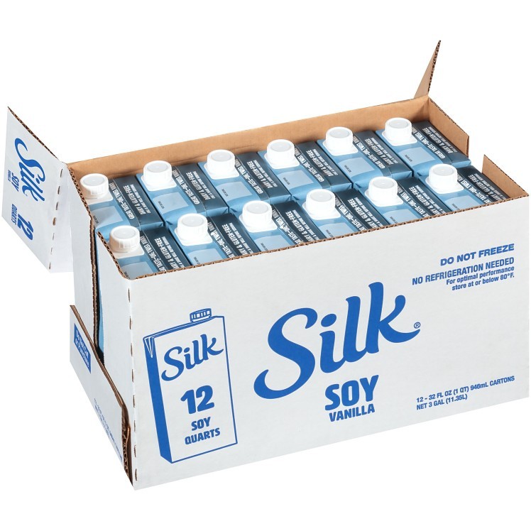 SILK SOY MILK VANILLA