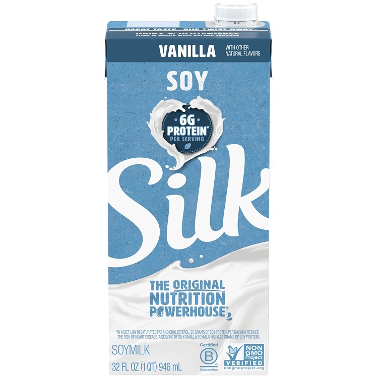 SILK SOY MILK VANILLA