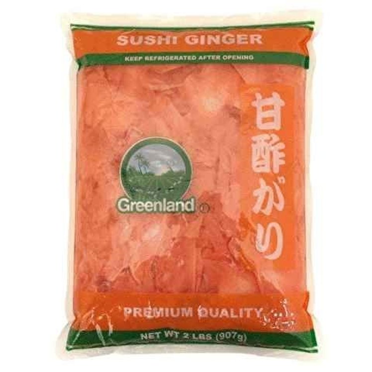 GREEN LAND SLICED PICKLED GINGER BAG GARI