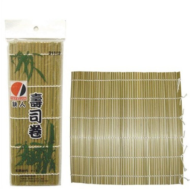 TETSUJIN MAT SUSHI 9.44X9.44 BAMBOO
