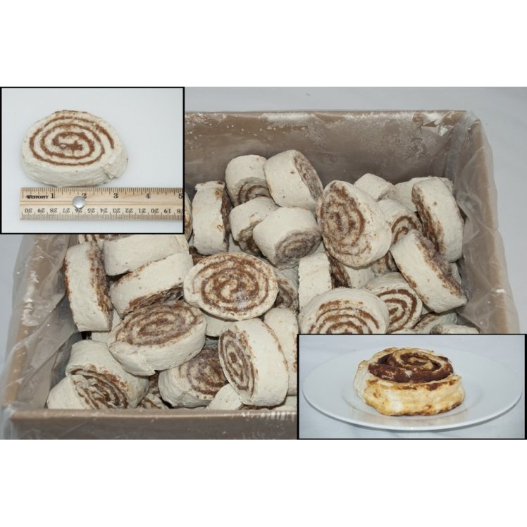 PILLSBURY ROLLED CINNAMON TWIRL DOUGH BULK FROZEN