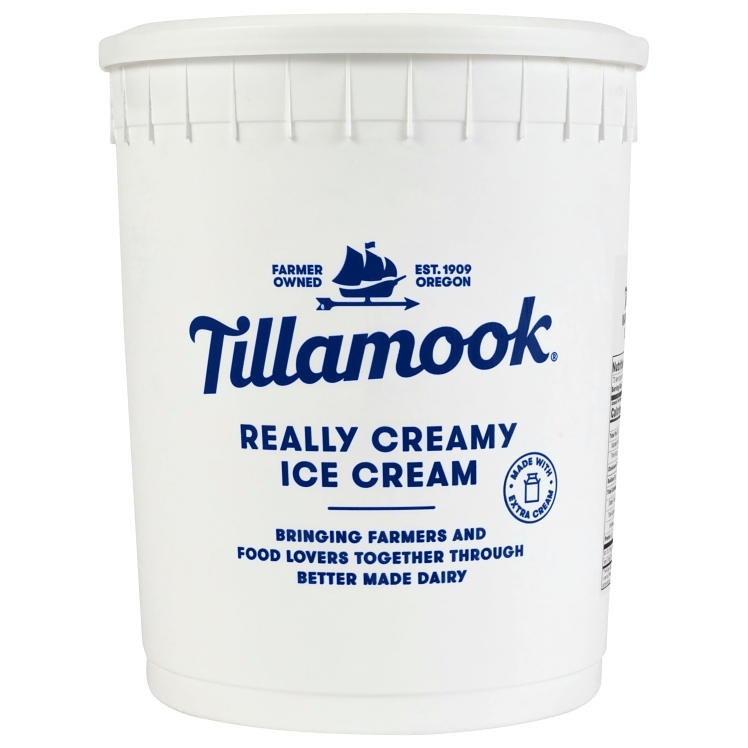 TILLAMOOK ICE CREAM COOKIES AND CREAM