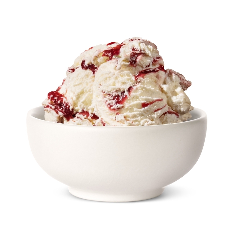 TILLAMOOK ICE CREAM WHITE CHOCOLATE RASPBERRY