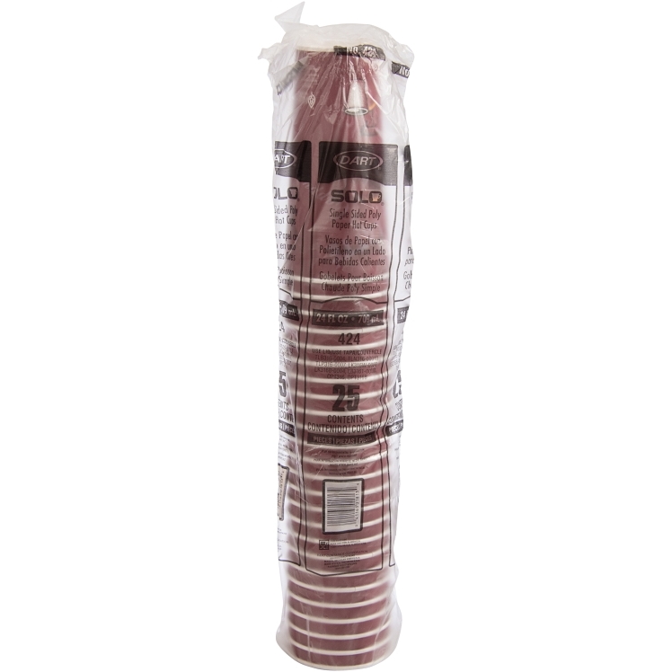 DART HOT CUP PAPER BISTRO 24 OZ 242SI USE 316 LIDS