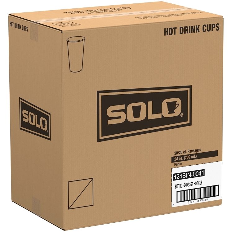 DART HOT CUP PAPER BISTRO 24 OZ 242SI USE 316 LIDS