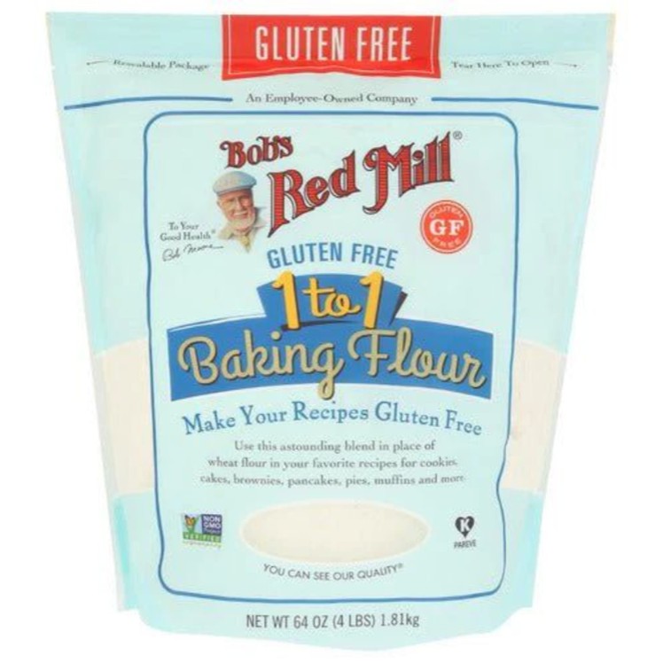 BOB'S RED MILL ALL PURPOSE 1-TO-1 GLUTEN FREE FLOUR
