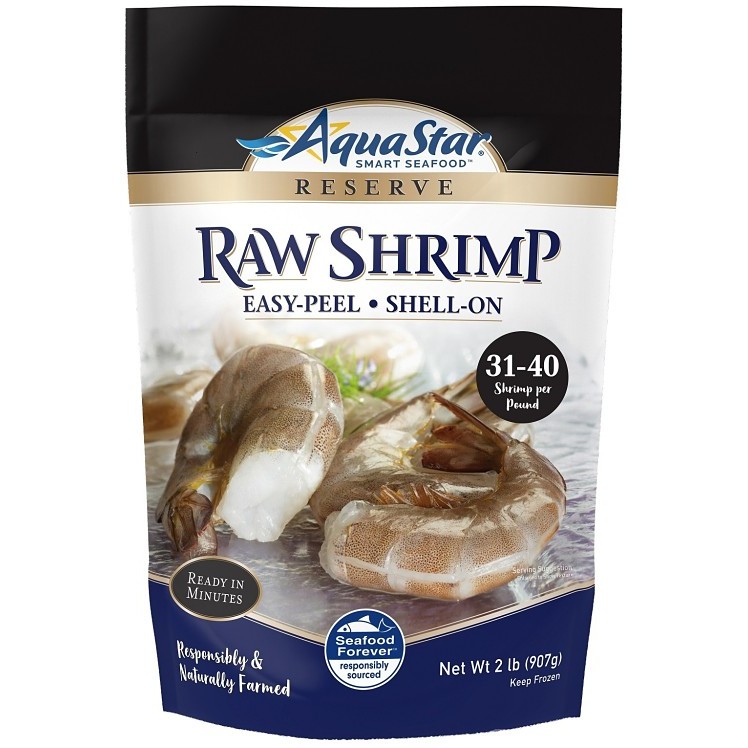 AQUA STAR WHITE SHRIMP EASY PEEL 31-40