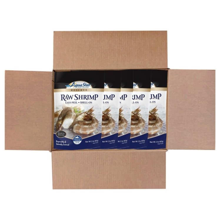 AQUA STAR WHITE SHRIMP EASY PEEL 31-40