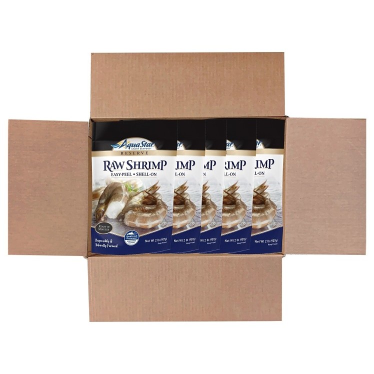 AQUA STAR WHITE SHRIMP EASY PEEL 31-40