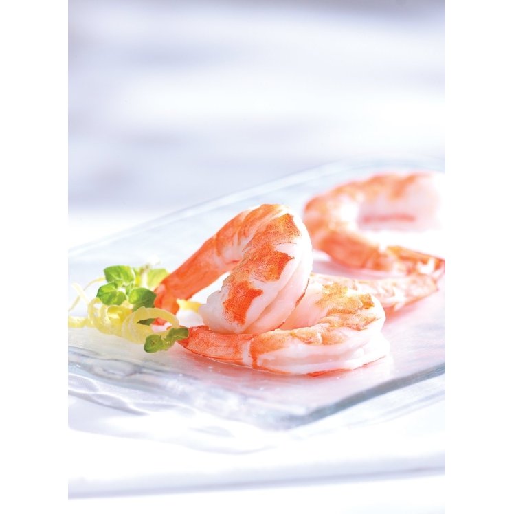 AQUA STAR COOKED PEELED TAIL-OFF WHITE SHRIMP 41-50 PC/LB