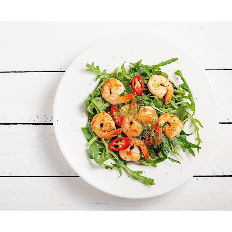 AQUA STAR SHRIMP RAW PEELED TAIL ON 16-20