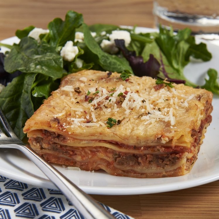 ROSELI COOKED LASAGNA SMOOTH FROZEN 8.75X11 SHEET